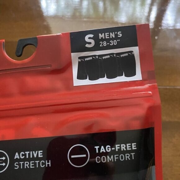 PUMA Men's 3 Pack Performance underwear Boxer Briefs Size S Black  Comfort New - Picture 7 of 10